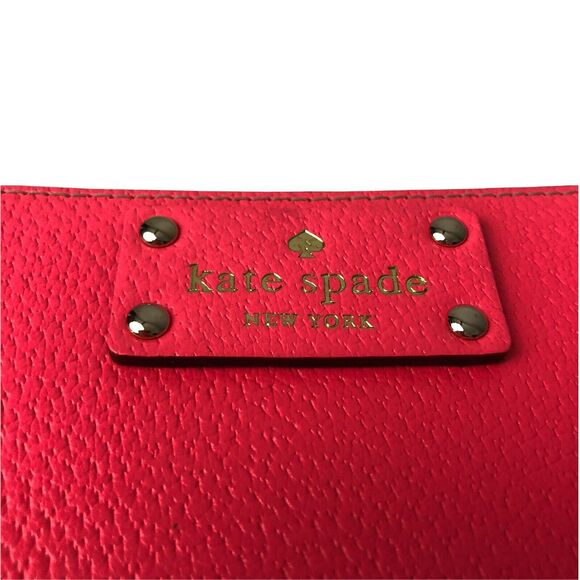 Kate Spade Bag Set Small Rachelle Neda Wellesley Zip Around Wallet Hot Rose Pink - Picture 5 of 10